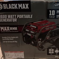 3600 Watt Black Max Generator 