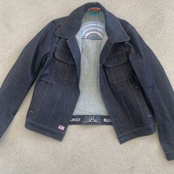 Daily Blue Flaky Denim Trucker Jacket