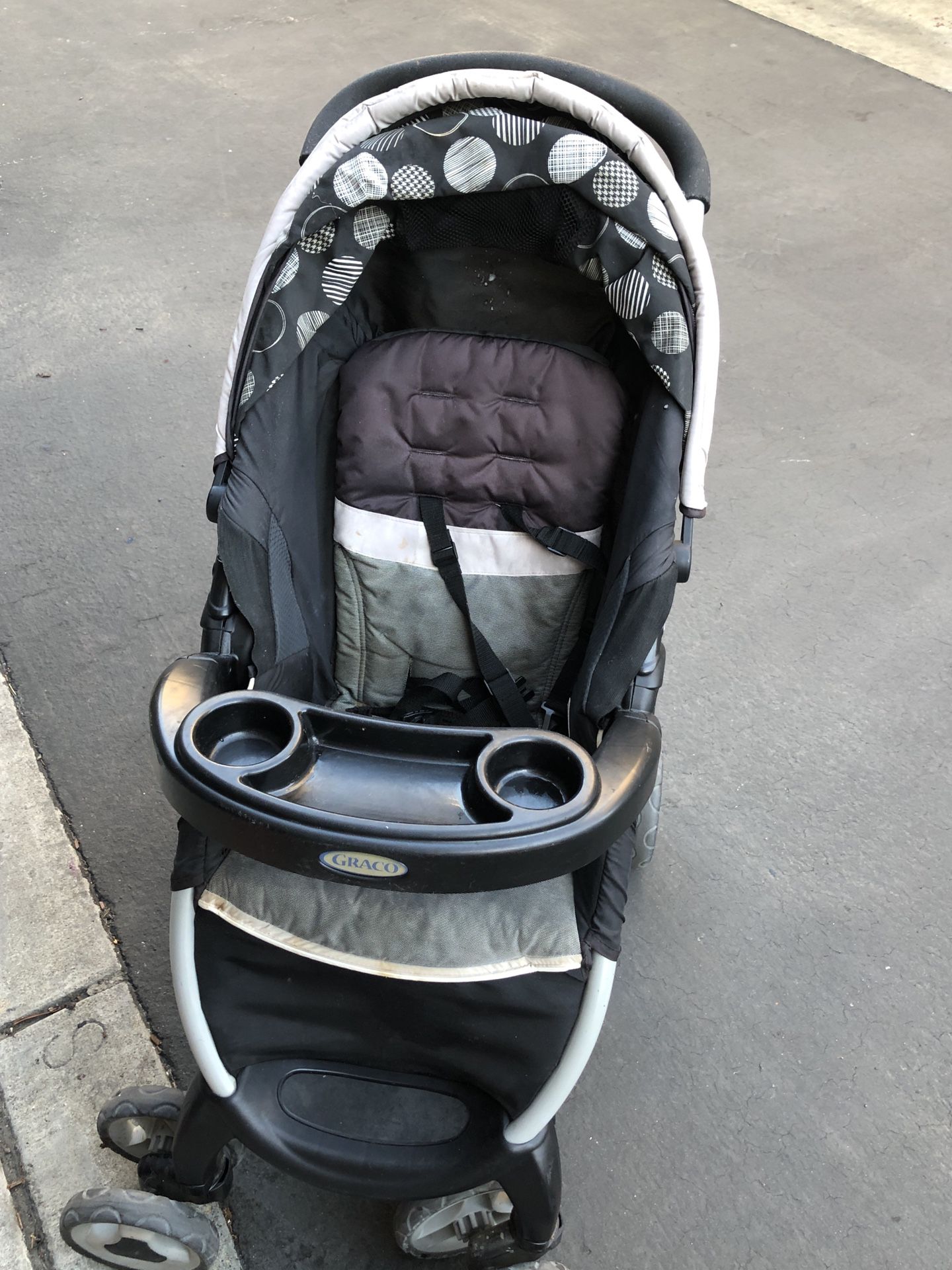 Graco Fast Action Fold Click Connect Travel System