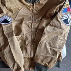 Brad Pitt WWII Style Khaki Jacket 