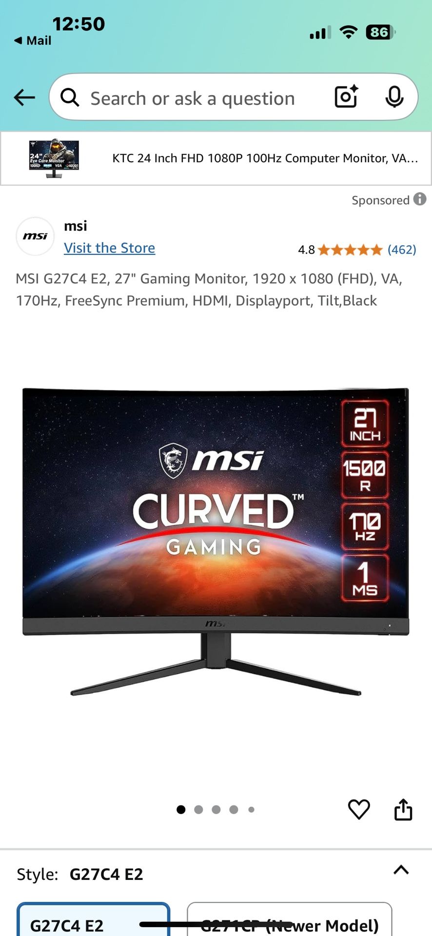 Msi Gaming Monitor