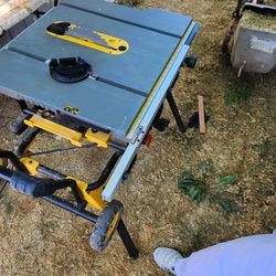 Dewalt Table Saw 10in Folding Stand