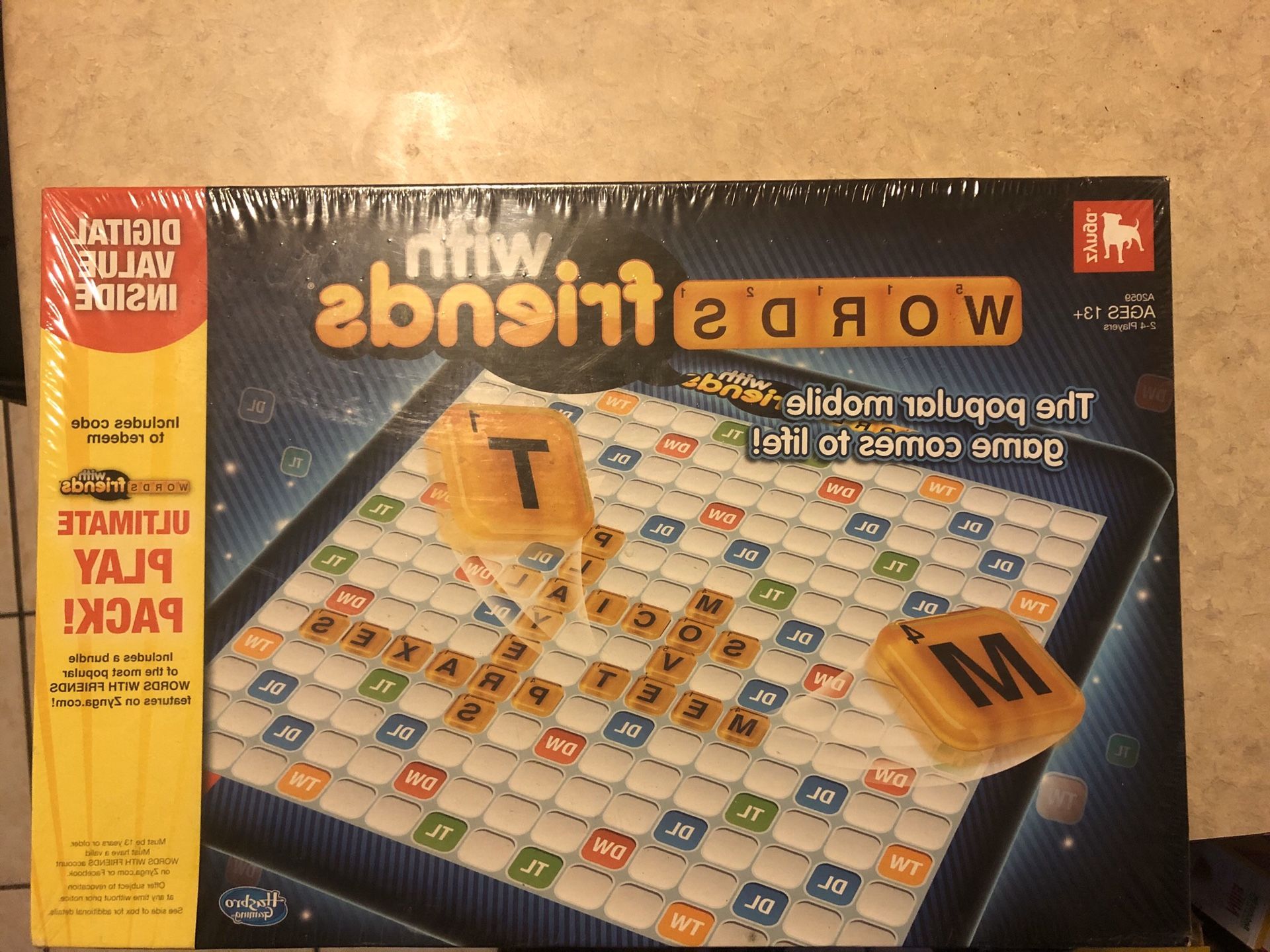 Words with Friends Board Game New!