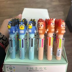 Bluey And Bingo Multicolor Pens - $2 Each Or All 22 Pens For $35
