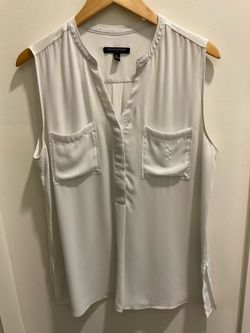 Banana Republic V-Neck Blouse Size L
