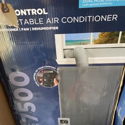 NEW GE Portable Air Conditioner with Heater 8500-BTU DOE (12000-BTU ASHRAE) 115-Volt 