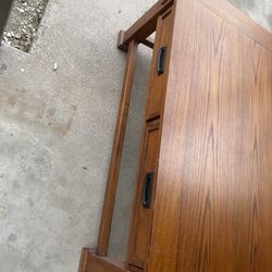 solid wood coffee table 