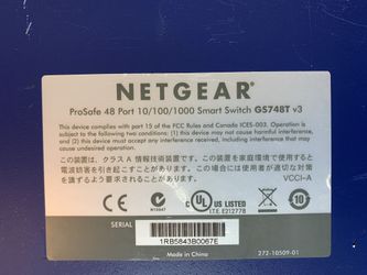 NETGEAR 48 Port switch