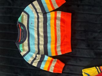Tommy Hilfiger Multicolor Striped Knit Sweater
