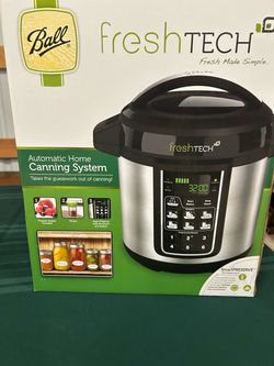 Ball FreshTECH Automatic Home Canning System – Used Twice