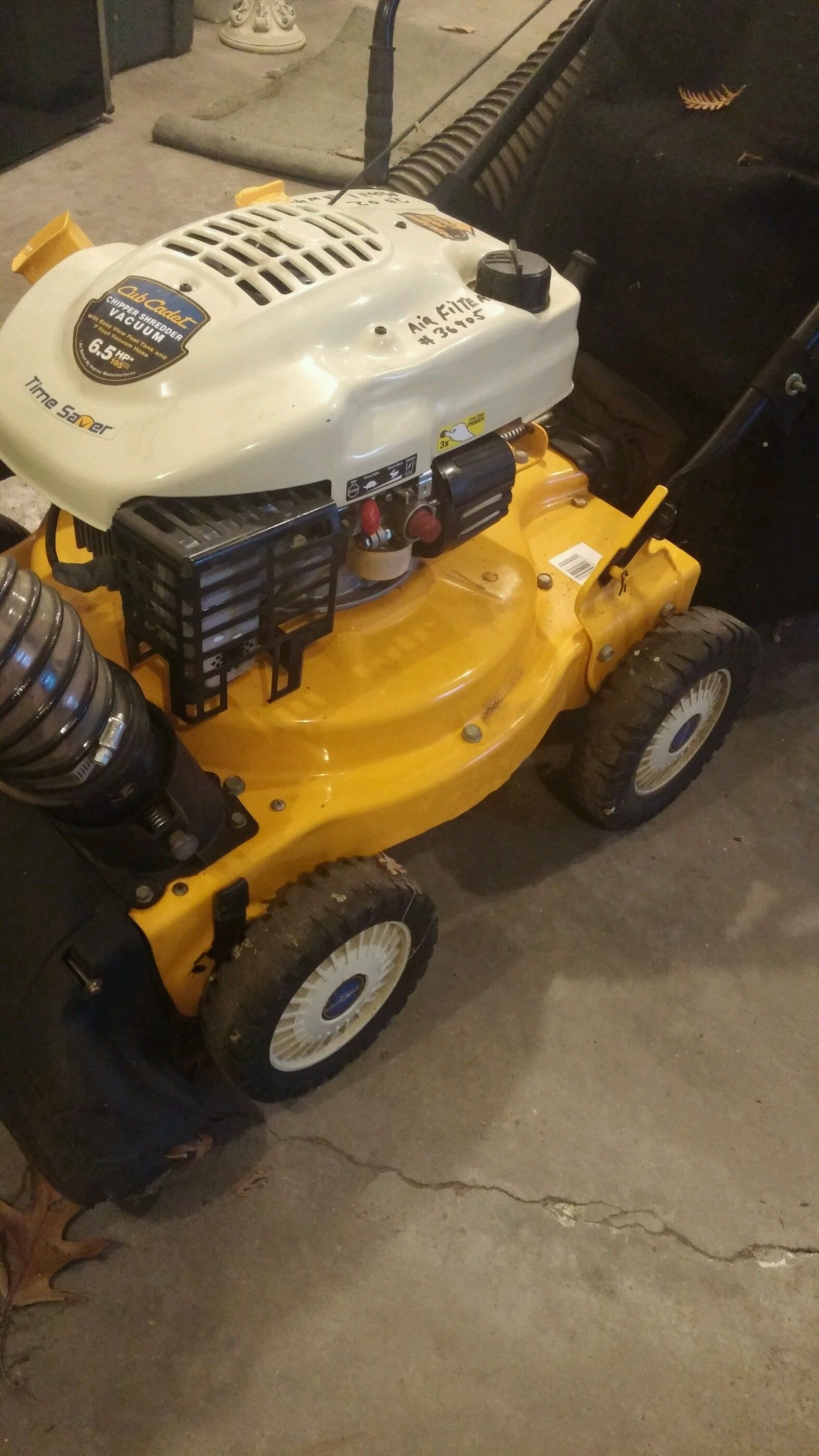 Cub Cadet leaf vacuum, chipper, shredder