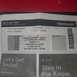 Tigre De Norte Concert Tickets 