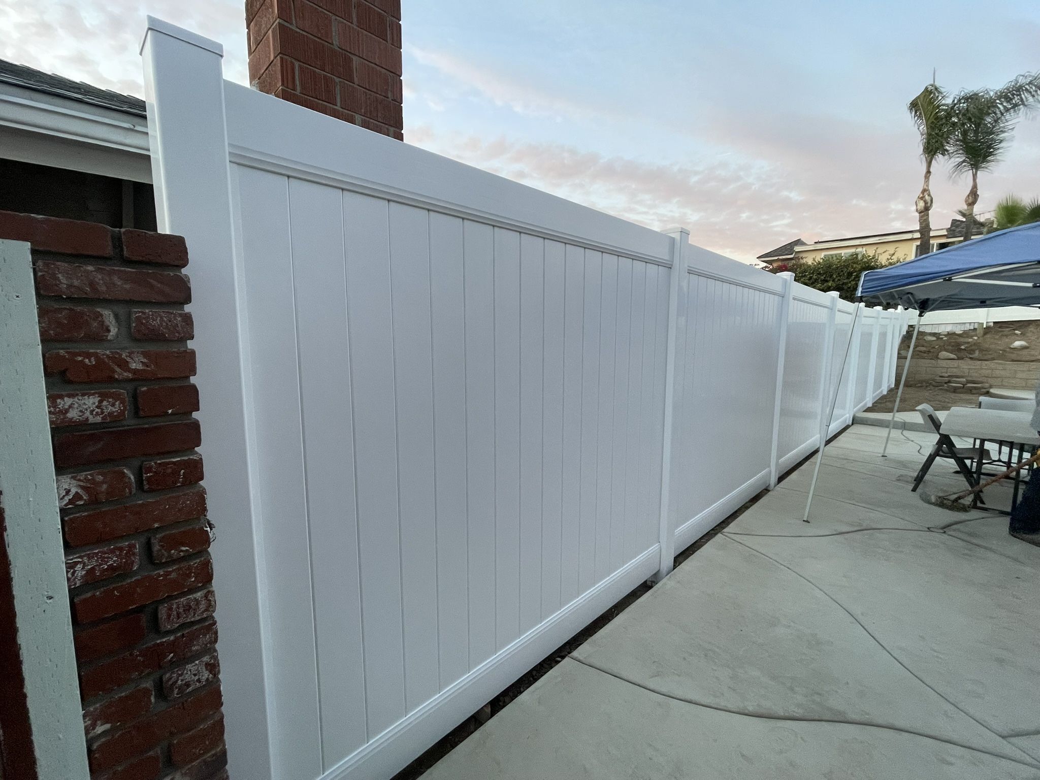 Vinyl Fence
