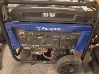 Westinghouse 7500 Watt Generater