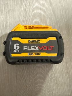 Dewalt battery flexvolt 6 ah