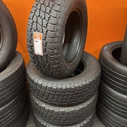 265/65R17 Nitto Terra Grappler A/T High Tread Full Tire Set