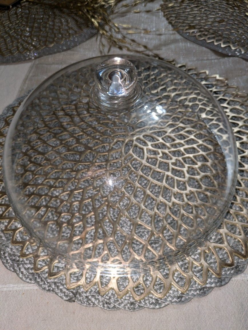 Glass Cake Or Food Dome Glass Cover