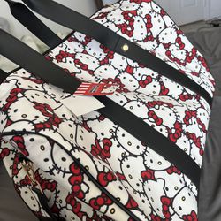 Hello Kittt Duffle Bag Travel Bag 