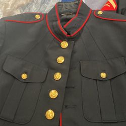 USMC dress Blues Coat 