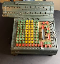 Vintage Marchant ACR8M Silent Speed Mechanical Calculator Adding Machine