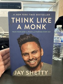 Think Like A Monk Book