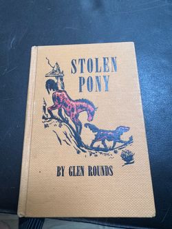 Antique book, stolen pony
