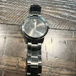 Fossil FS5451 Black Stainless Steel Watch – Water Resistant (5 ATM)