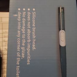 Toilet Brush and Holder to preload The Cleaner in The Handle, Silicone bristles, Toilet Bowl Cleaner Brush Set for Bathroom, White