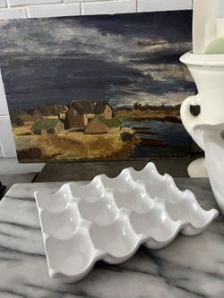 Sur Le Table Porcelain Egg Crate