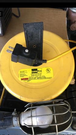 LumaPro Cord Reel Work Light $45