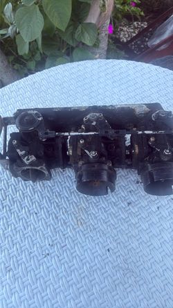 Used Motorcycle Carburetor Bank Assembly
