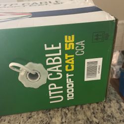 UTP CABLE 1000 FT CAT SE