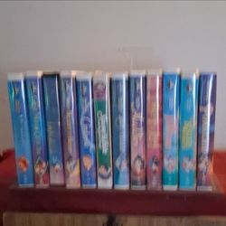 12 Walt Disney vhs