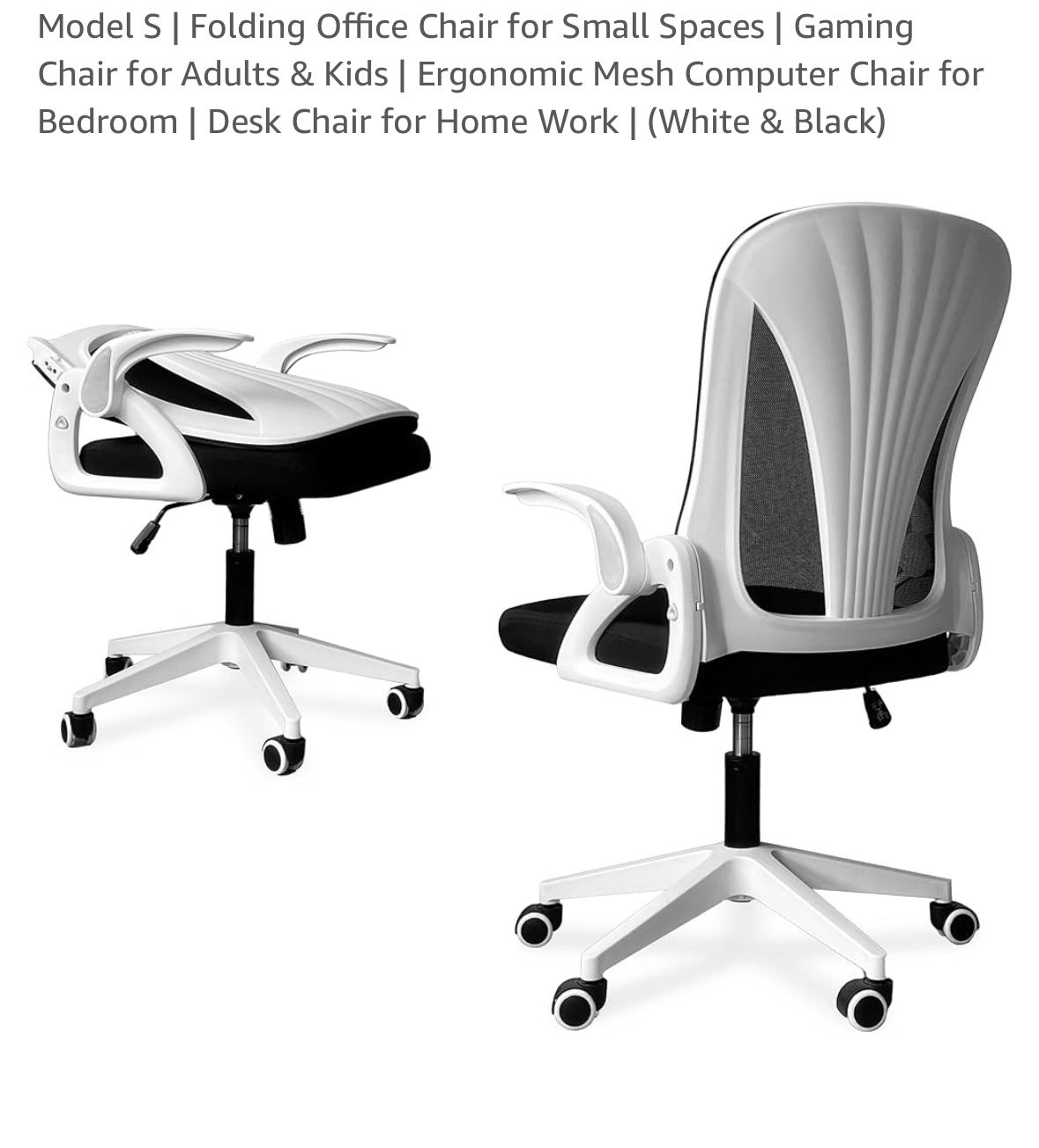 Model S Folding Office Chair Brand New Assembled For Display $75 Cash or E pay RI Daily Deals Message for appt. https://.com/redirect/?o=a