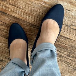 Marie Claire Forum Women’s Pumps – Teal Blue – Size 23.5cm-6.5 U.S. size