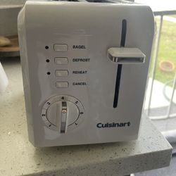 Cuisinart White 2 Slice Toaster 