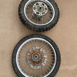 2004 KTM 525 EXC Excel Rim Tires