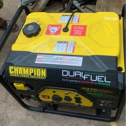 Deal Fuel Gasoline And Propane  Generator 