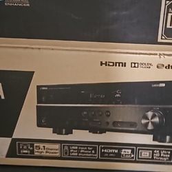 Yamaha Receiver RXV- 377 With Control  New In Box $400 Or BEST OFFER 