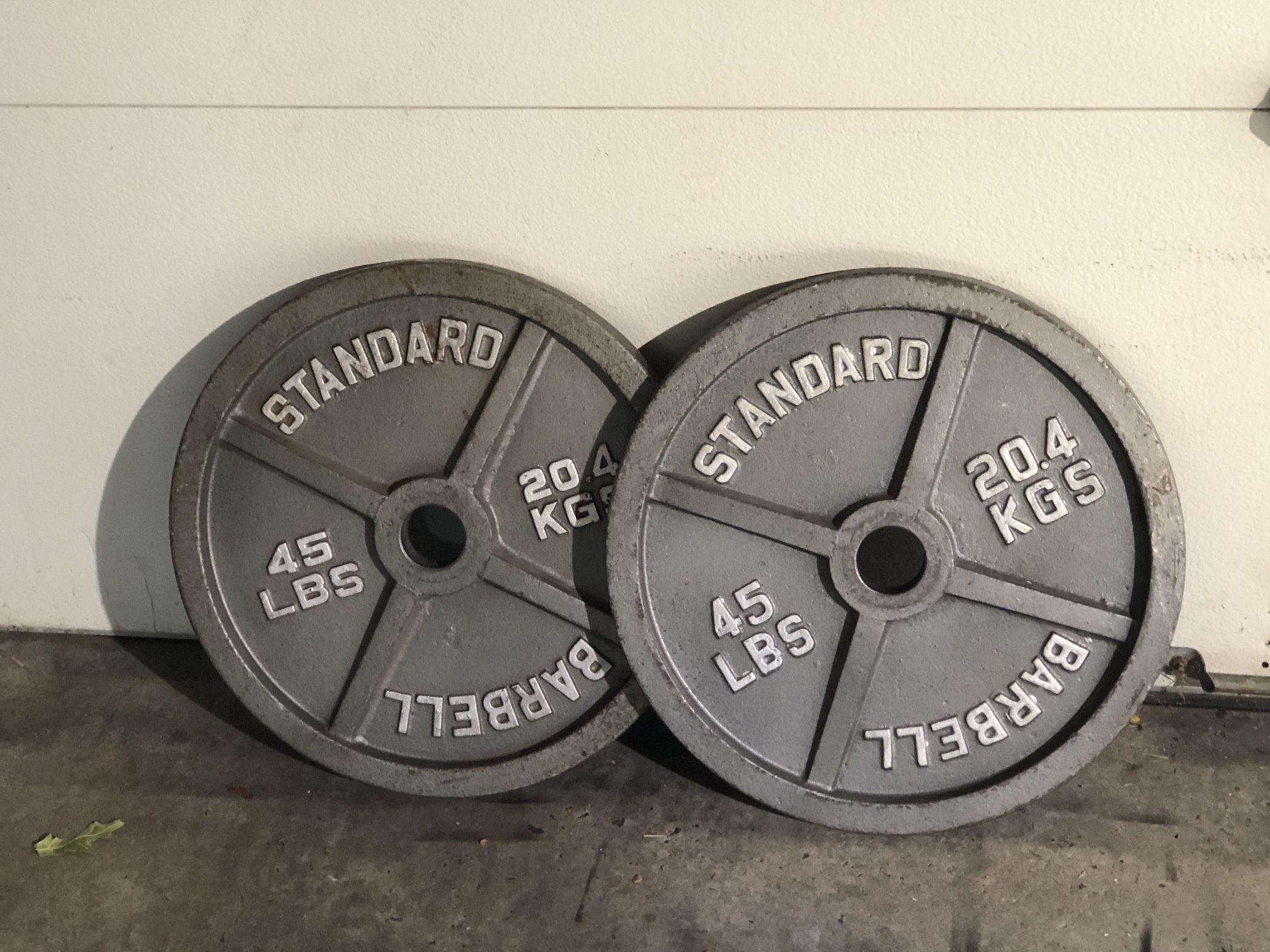 45 Lb Plate Set