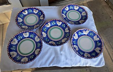Vietri Solimene Plates Italy