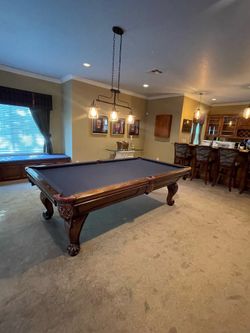 Pool table re-felt