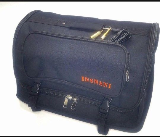 Case/Bag For Roland Cube Street EX Amp With Accessory Pocket, One Handle, Two Shoulder Straps, Thick, Durable, Black (Boss CUBE Street || or CUBE Stre