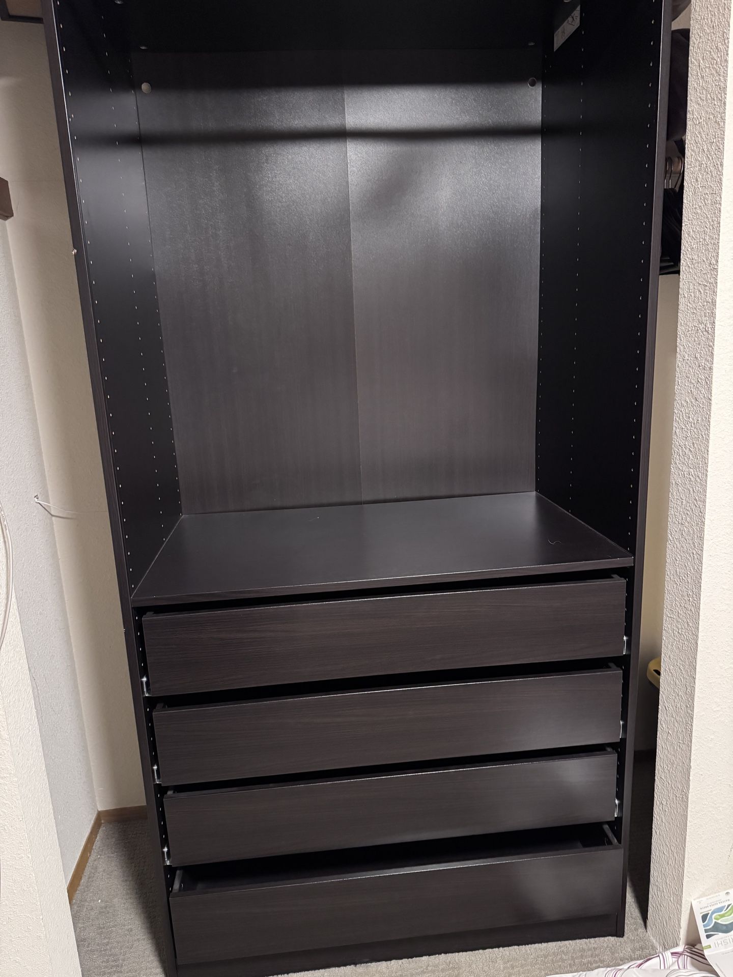 IKEA Wardrobes Brown