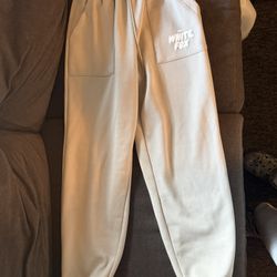 White Fox Sweatpants Vol3