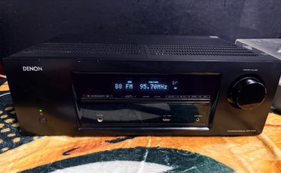 Denon AVR-E200 5.1 Channel AV Sound Receiver.