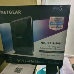 Netgear nighthawk AC 1900 Wi-Fi cable modem router