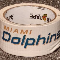 Miami Dolphins Official NFL DUCK TAPE 