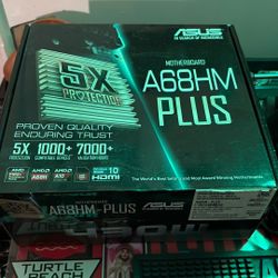A68HM Plus Motherboard And EVGA 430W Power Supply