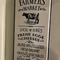 Farmhouse Tin Wall Decor